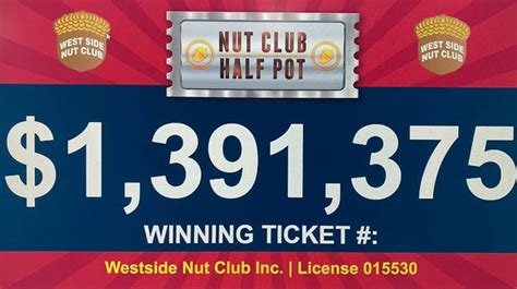 2022&39;s half-pot was the largest to date with a total pot of 1. . West side nut club half pot 2023